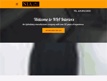Tablet Screenshot of niainteriors.com